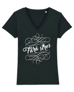 Fara Stres Tricou mânecă scurtă guler V Damă Evoker