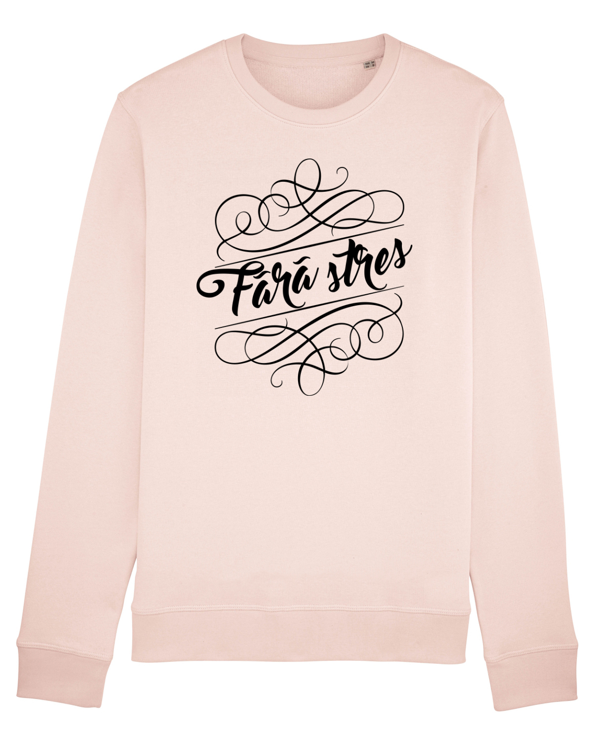 Bluză mânecă lungă Unisex Rise Candy Pink