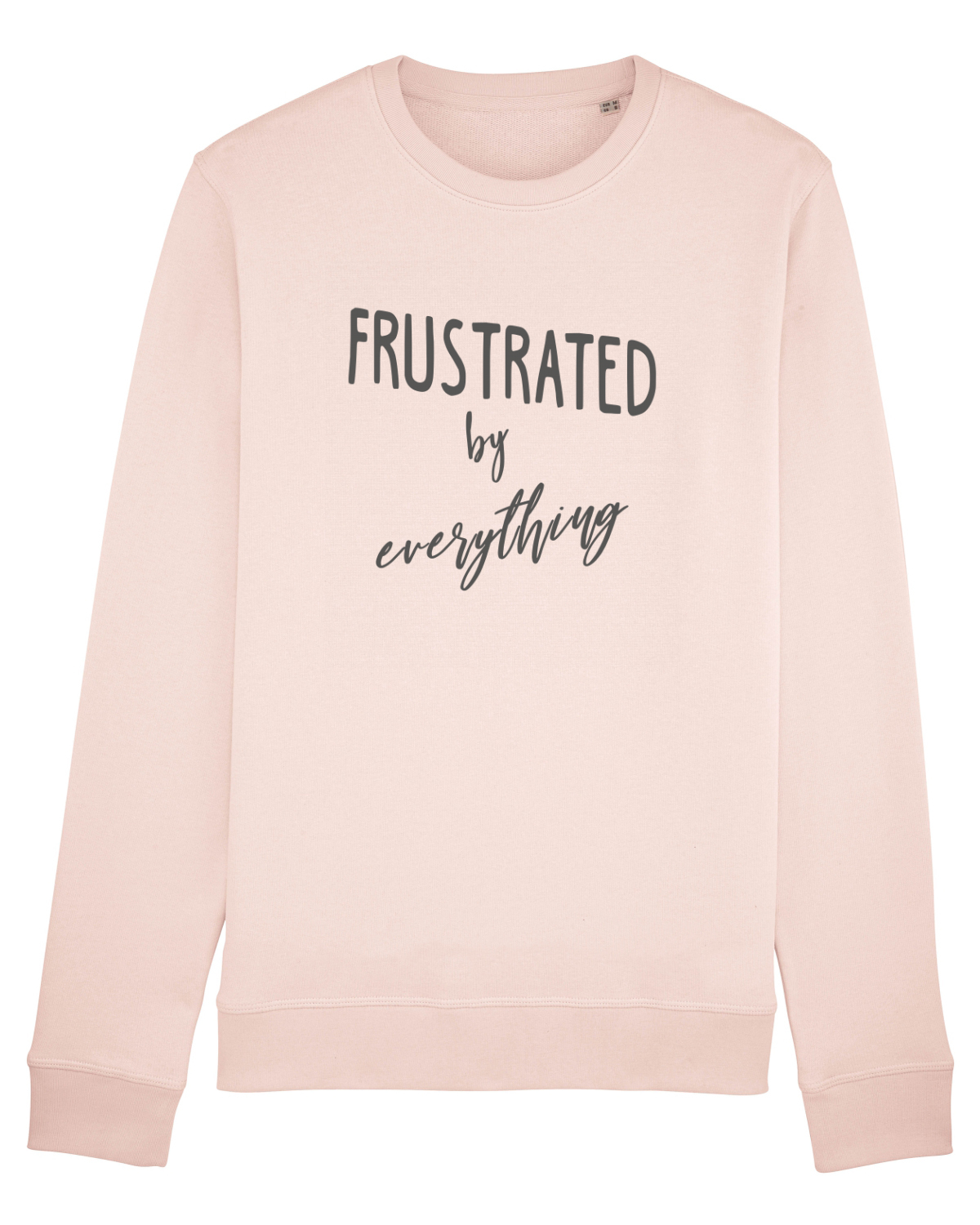Bluză mânecă lungă Unisex Rise Candy Pink