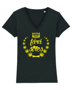 Fara Stres Tricou mânecă scurtă guler V Damă Evoker