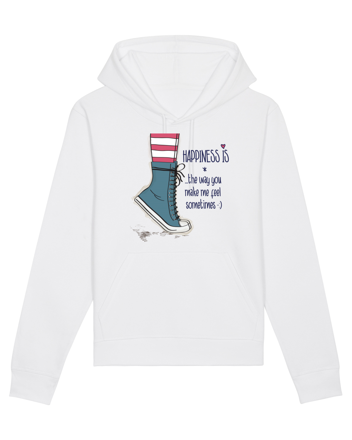 Hanorac Unisex Drummer White