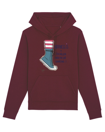 Fericire Burgundy