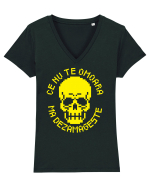 Ce nu te omoara Tricou mânecă scurtă guler V Damă Evoker