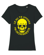 Ce nu te omoara Tricou mânecă scurtă guler larg fitted Damă Expresser