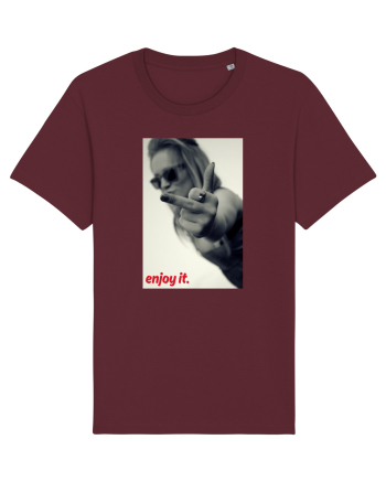Enjoy it Burgundy