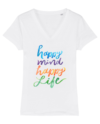 Happy mind White