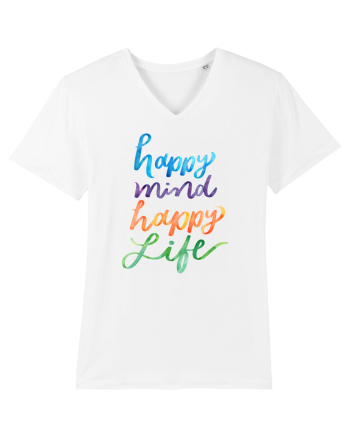 Happy mind White
