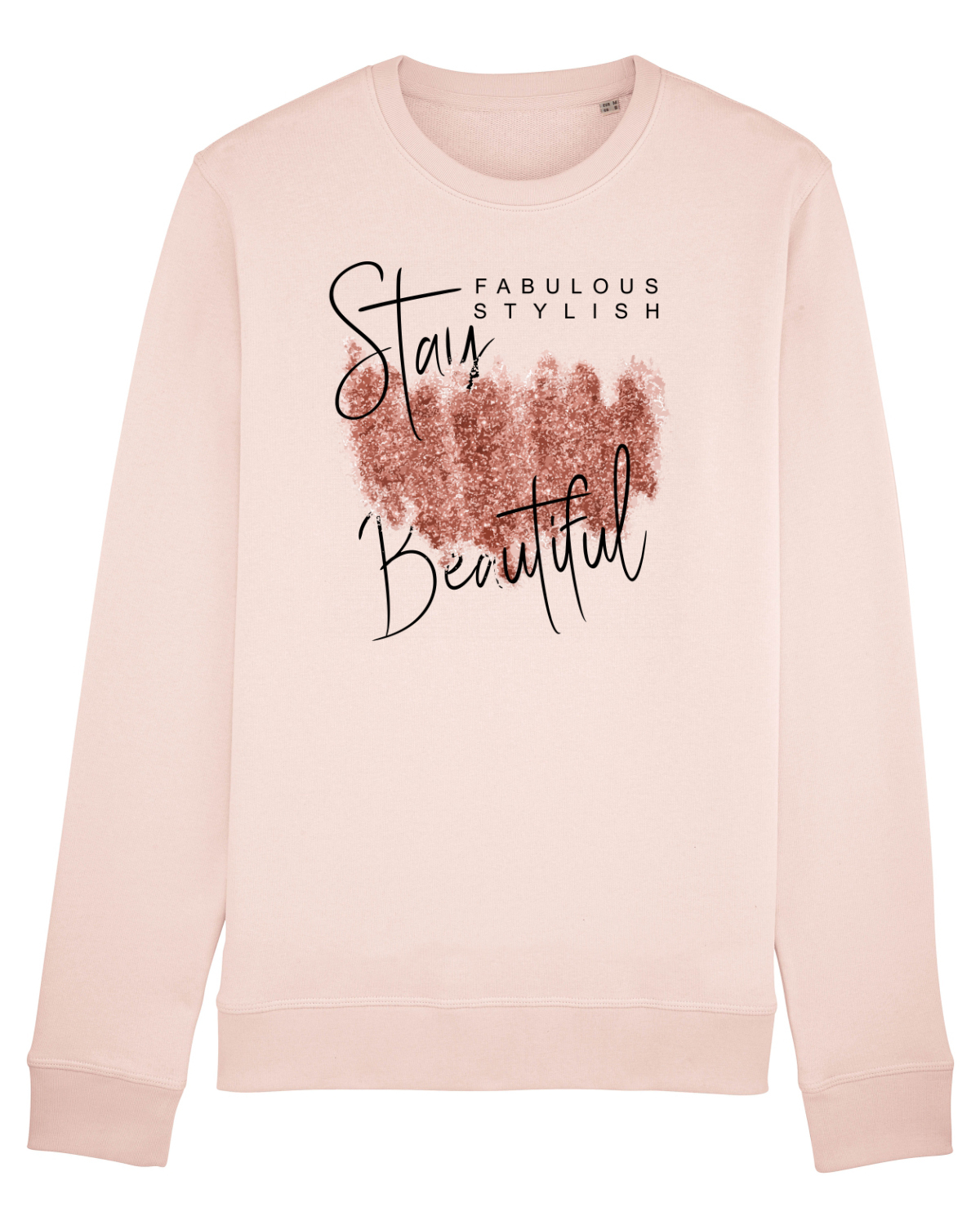 Bluză mânecă lungă Unisex Rise Candy Pink