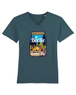 A bottle of Summer days.. Tricou mânecă scurtă guler V Bărbat Presenter