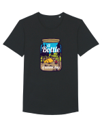A bottle of Summer days.. Tricou mânecă scurtă guler larg Bărbat Skater