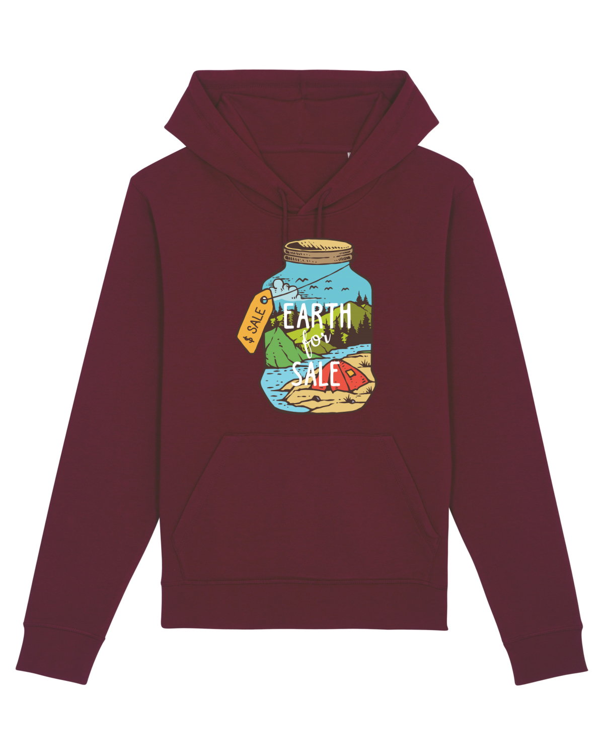 Hanorac Unisex Drummer Burgundy
