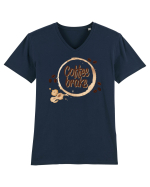 Coffee brake Tricou mânecă scurtă guler V Bărbat Presenter