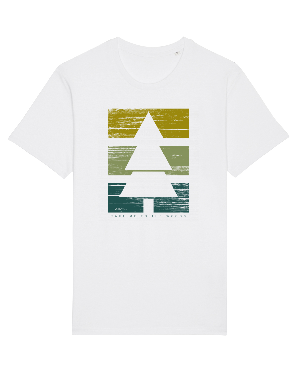 Tricou mânecă scurtă Unisex Rocker White
