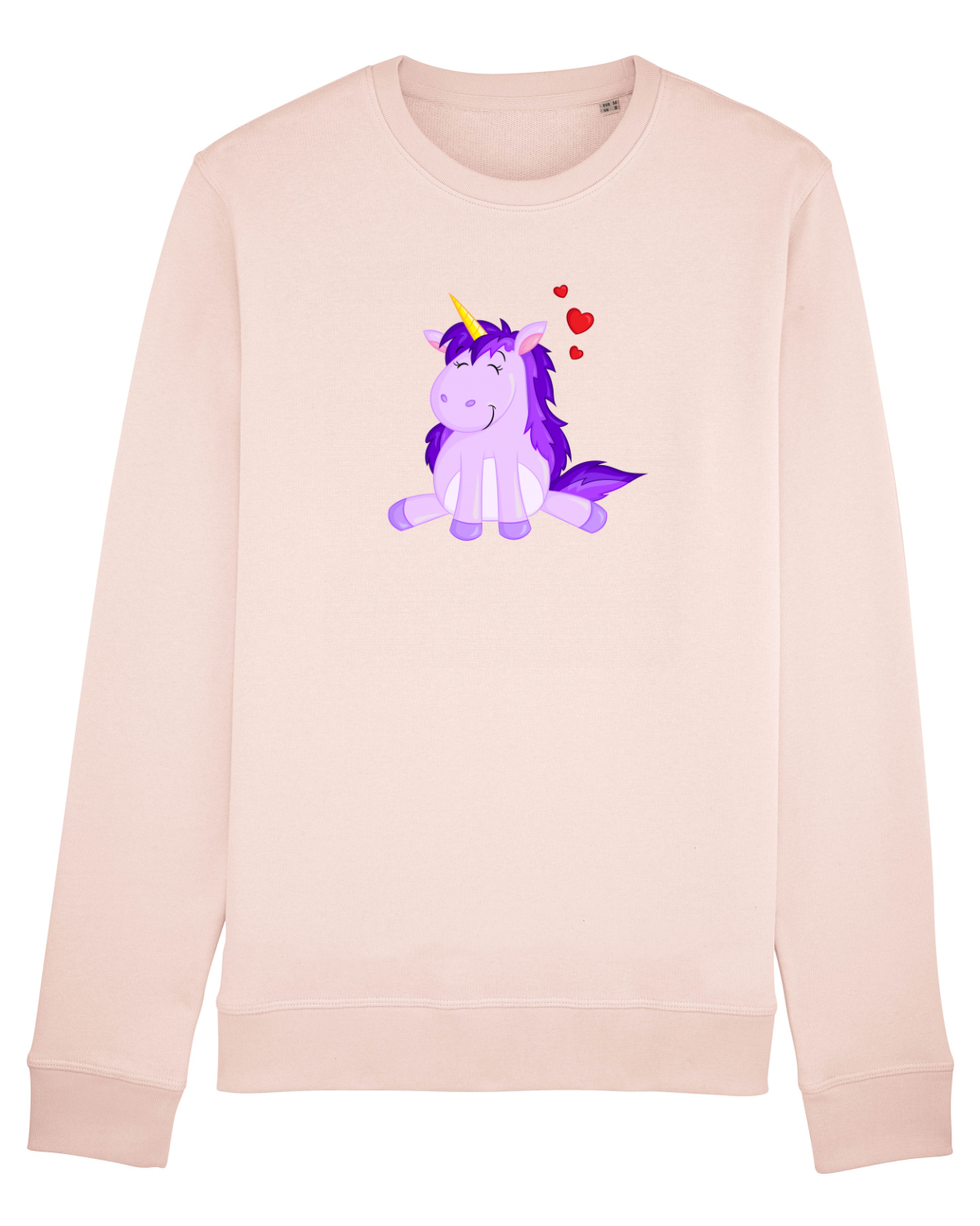 Bluză mânecă lungă Unisex Rise Candy Pink