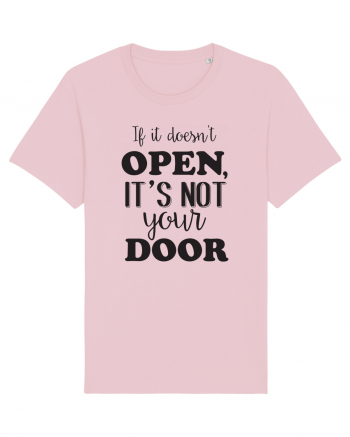 Ușa închisă Cotton Pink