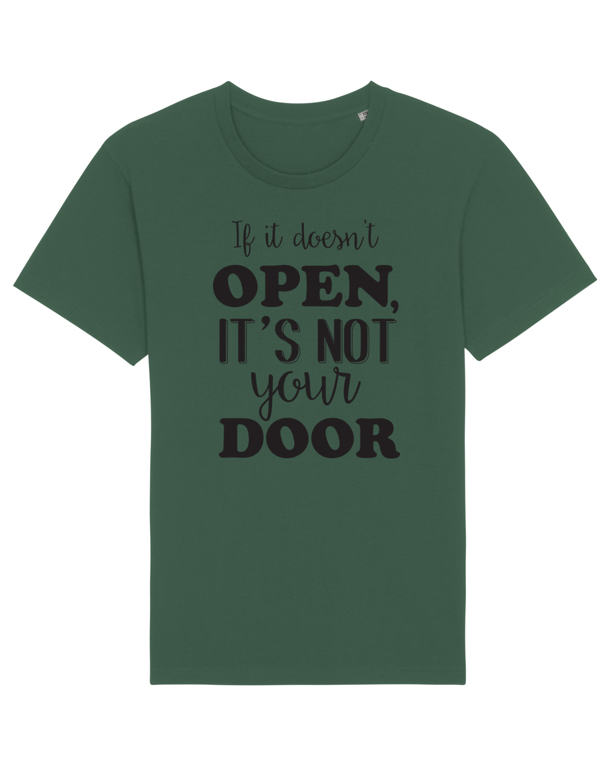 Tricou mânecă scurtă Unisex Rocker Bottle Green