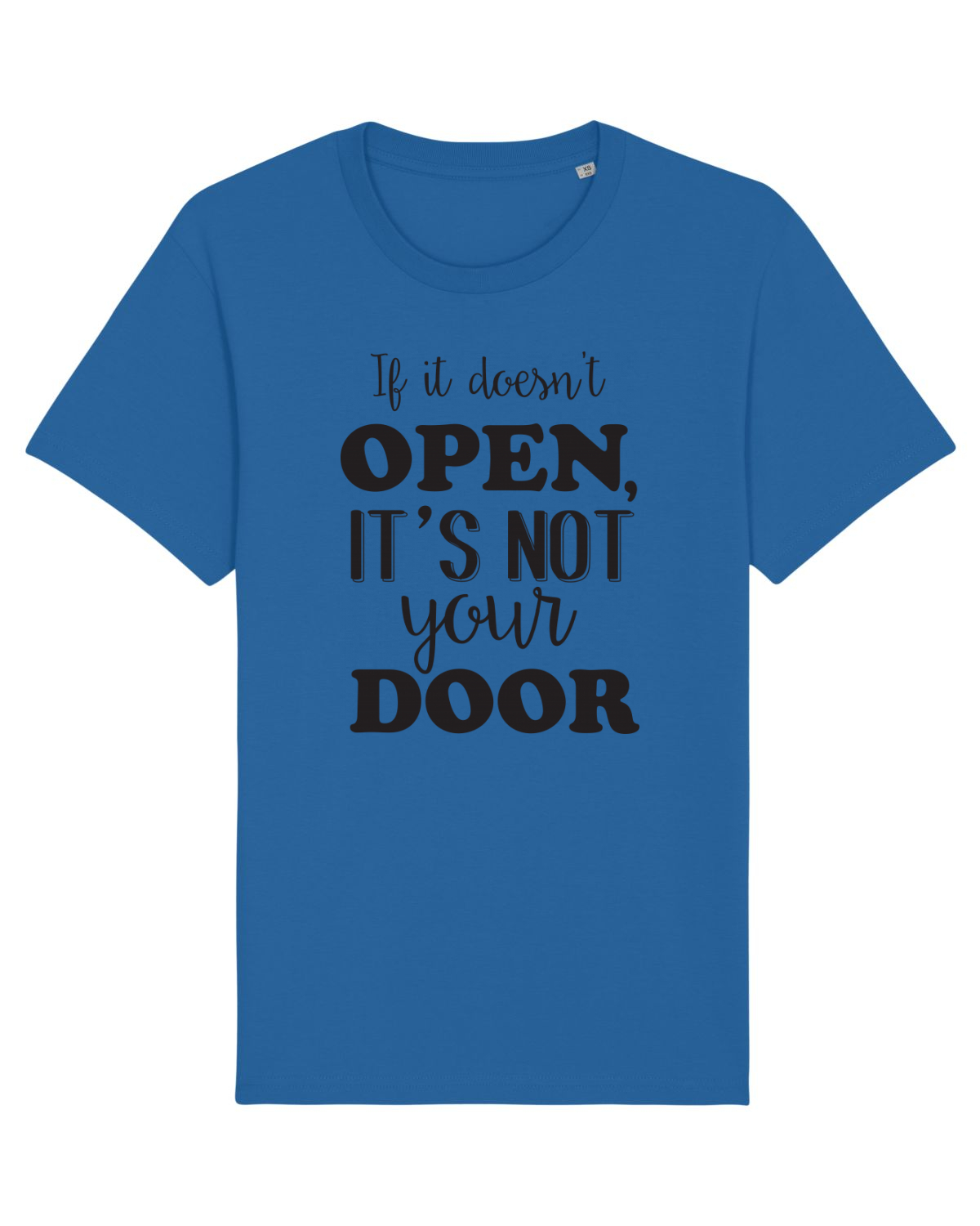 Tricou mânecă scurtă Unisex Rocker Royal Blue