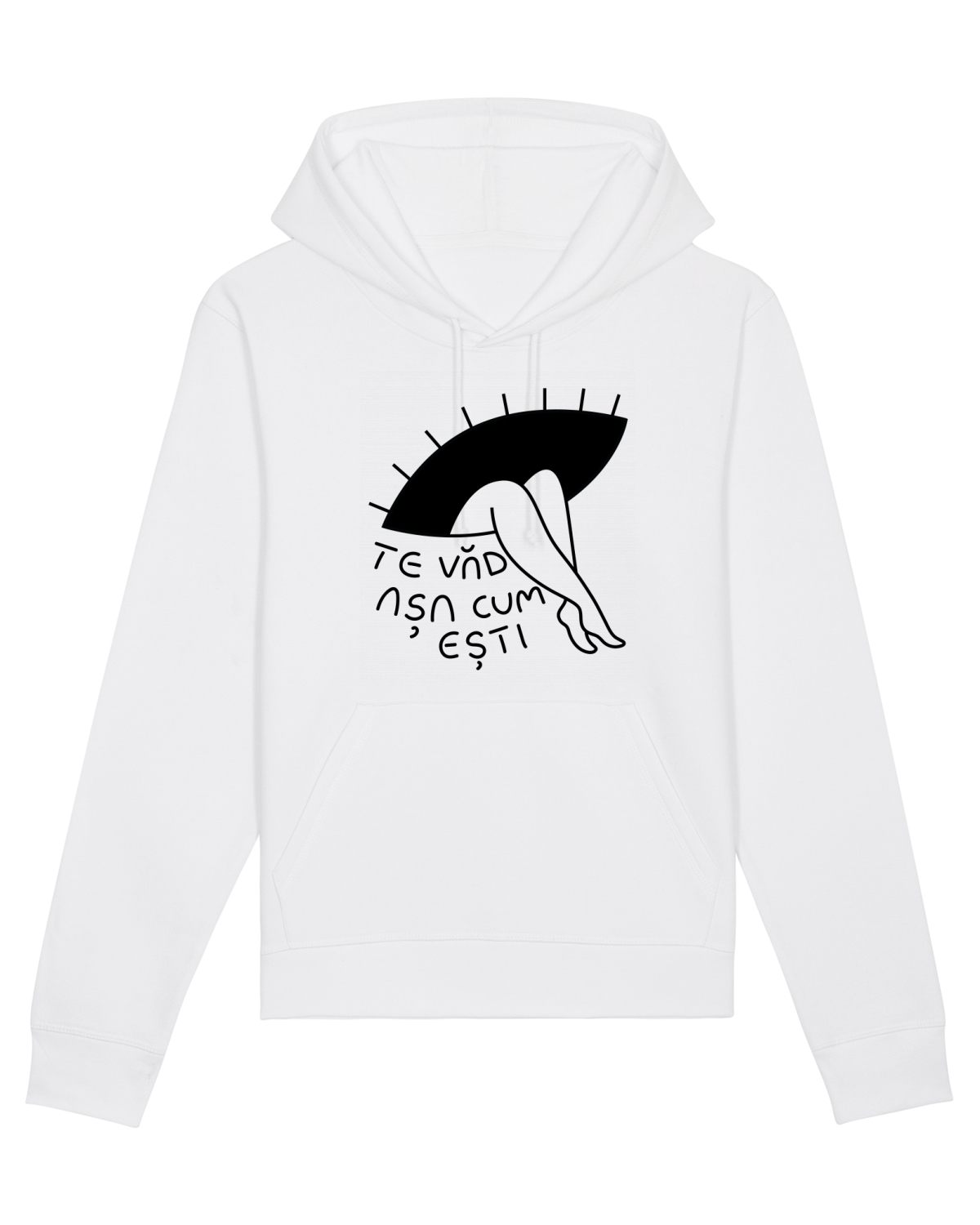 Hanorac Unisex Drummer White