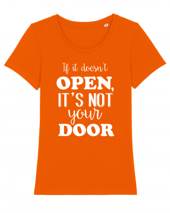 Ușa închisă Bright Orange