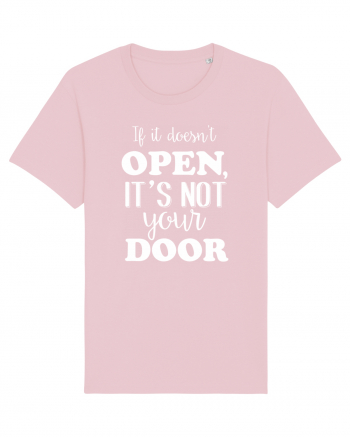 Ușa închisă Cotton Pink