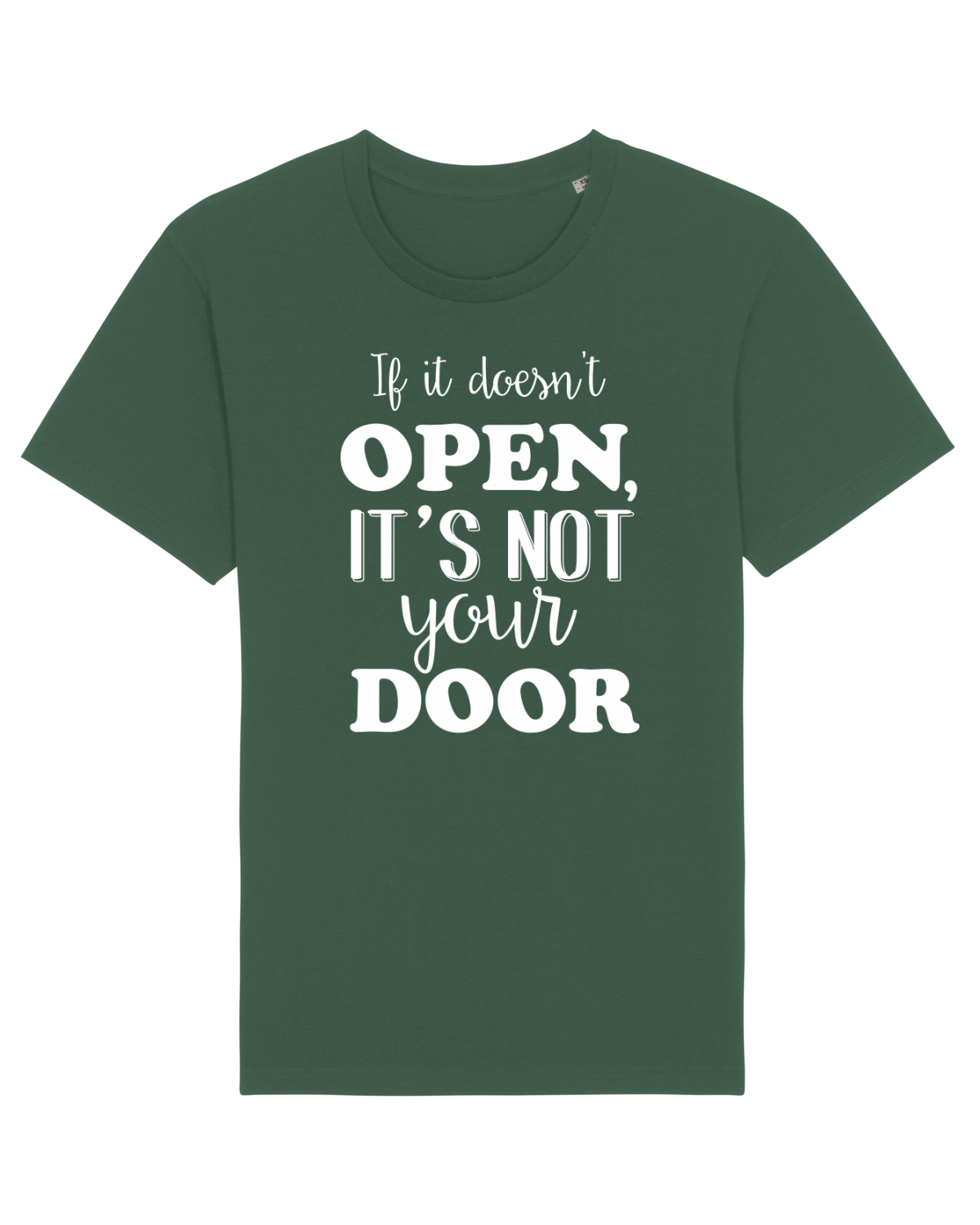 Tricou mânecă scurtă Unisex Rocker Bottle Green