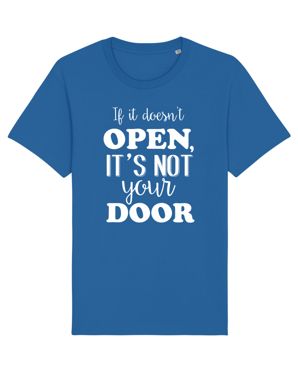Tricou mânecă scurtă Unisex Rocker Royal Blue