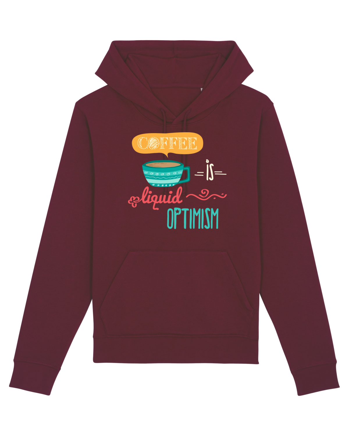 Hanorac Unisex Drummer Burgundy