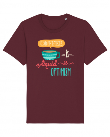 Cafea optimistă Burgundy