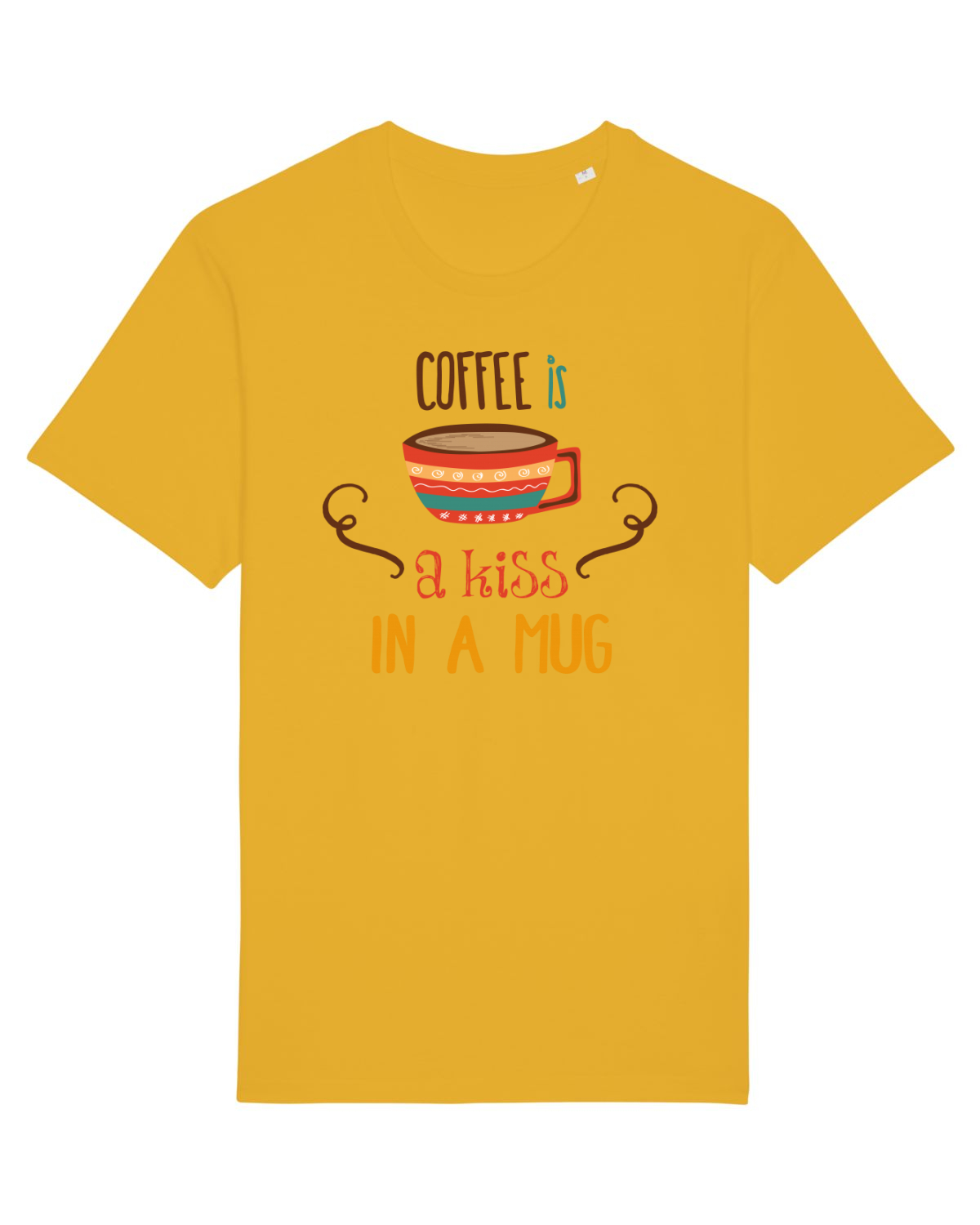 Tricou mânecă scurtă Unisex Rocker Spectra Yellow