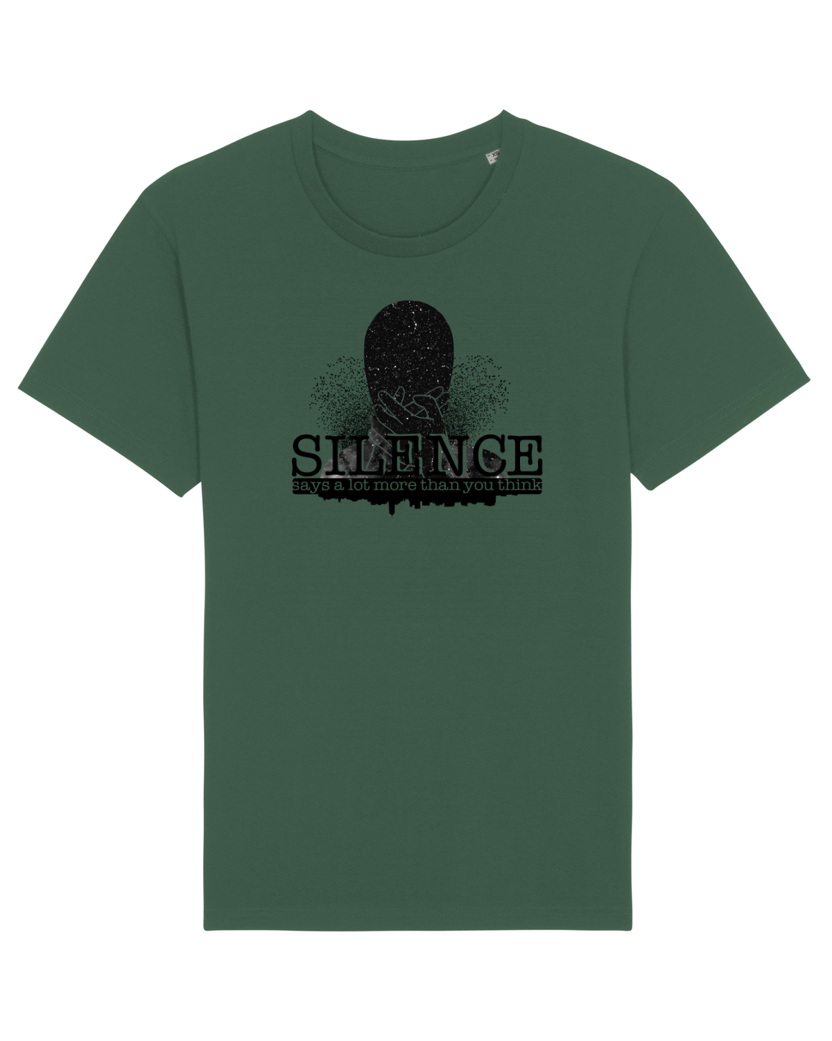 Tricou mânecă scurtă Unisex Rocker Bottle Green