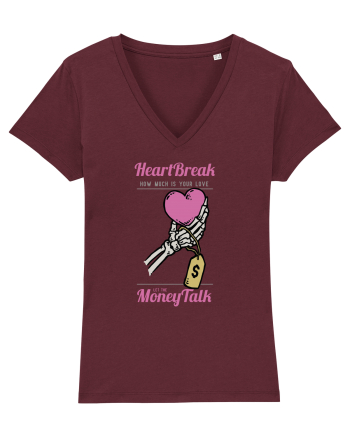 Heart Brake, Money Talk Burgundy