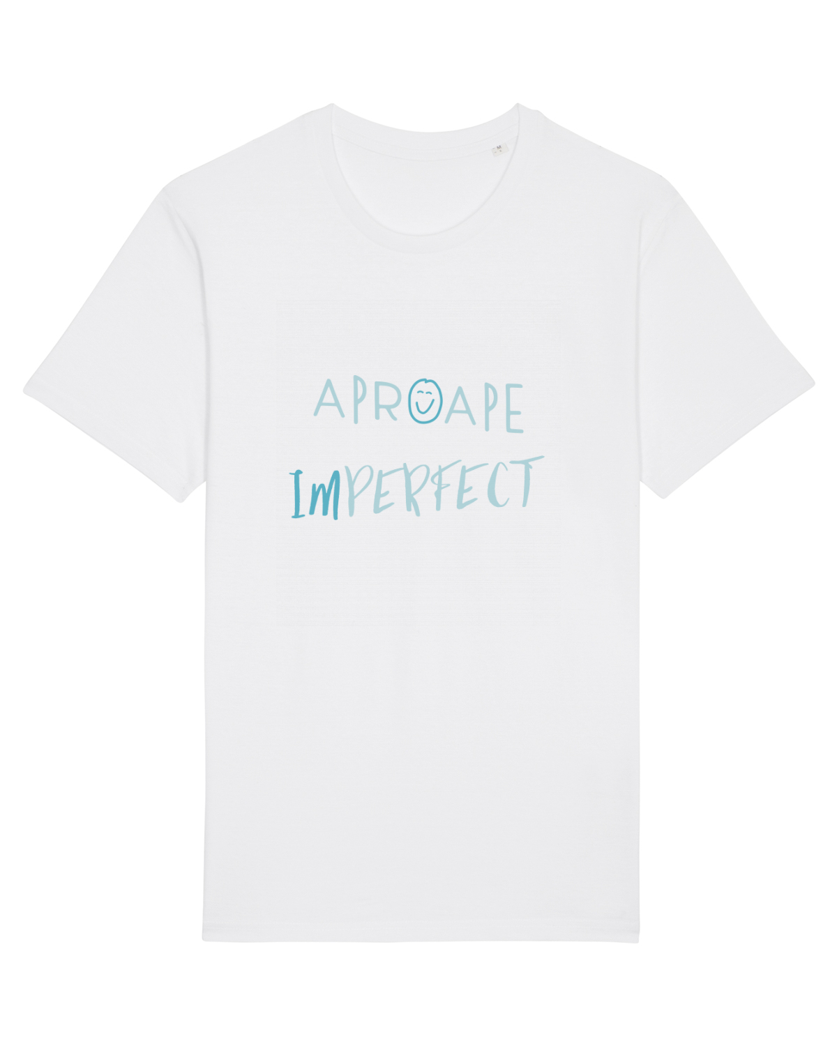 Tricou mânecă scurtă Unisex Rocker White