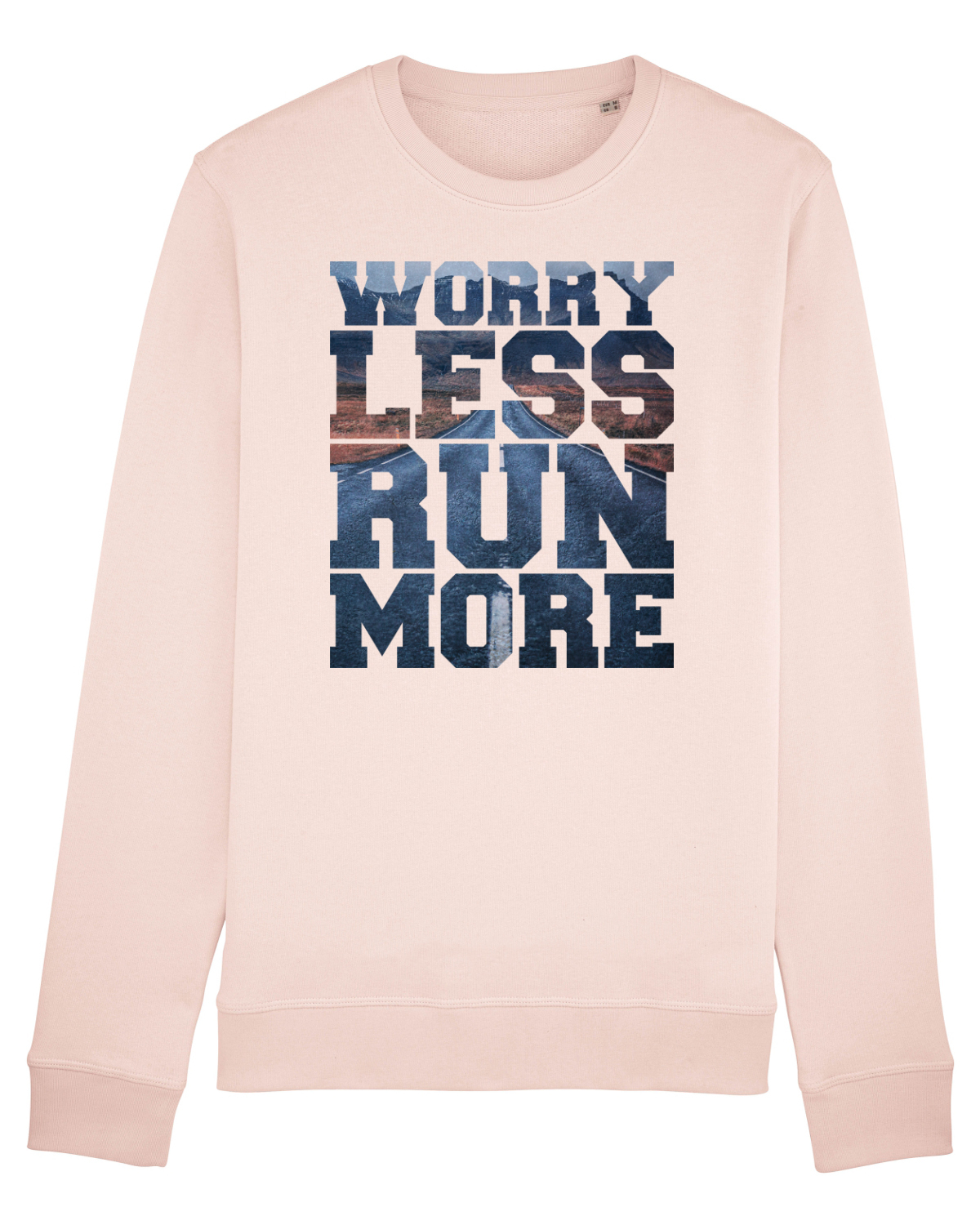 Bluză mânecă lungă Unisex Rise Candy Pink
