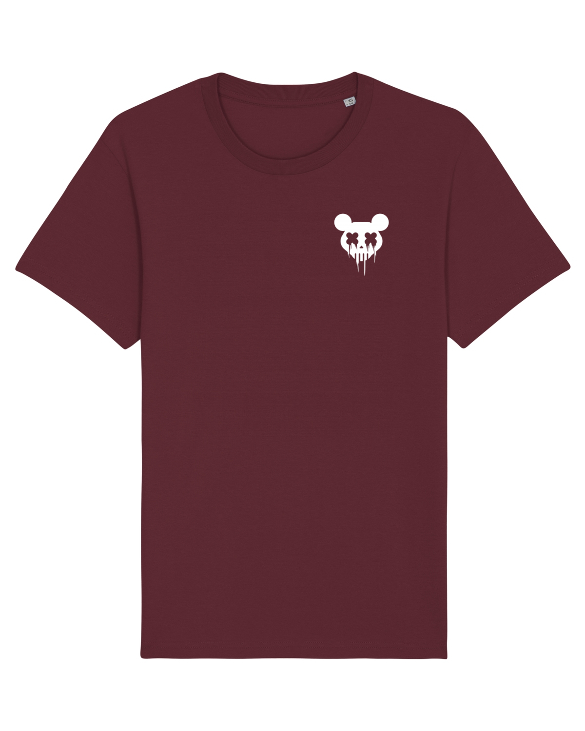 Tricou mânecă scurtă Unisex Rocker Burgundy
