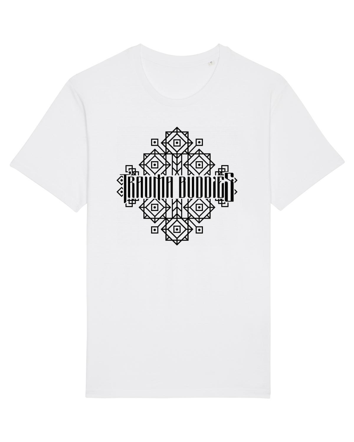Tricou mânecă scurtă Unisex Rocker White