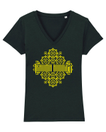 Trauma Buddies Tricou mânecă scurtă guler V Damă Evoker