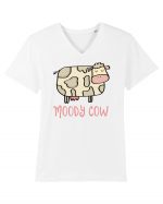 Văcuța Tricou mânecă scurtă guler V Bărbat Presenter