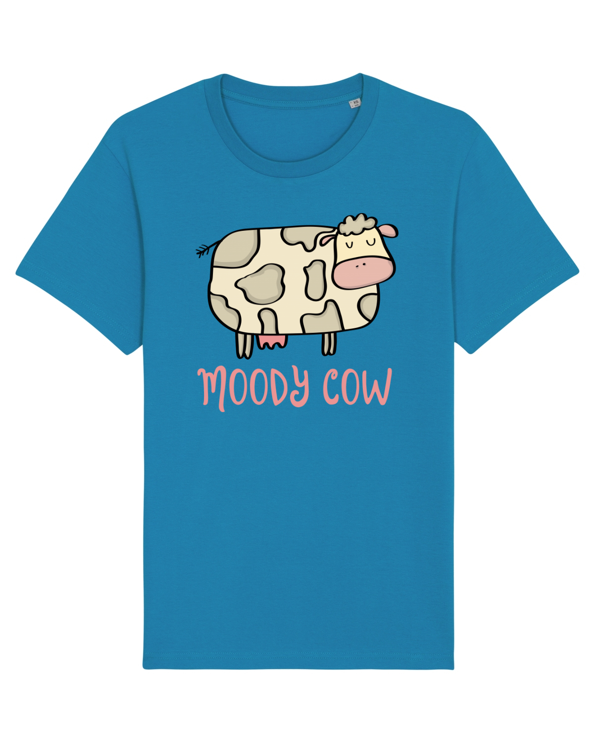 Tricou mânecă scurtă Unisex Rocker Azur