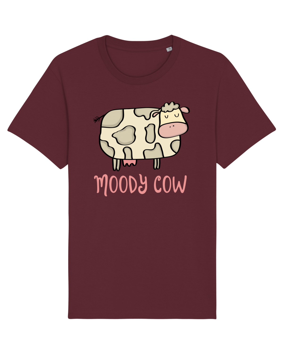 Tricou mânecă scurtă Unisex Rocker Burgundy