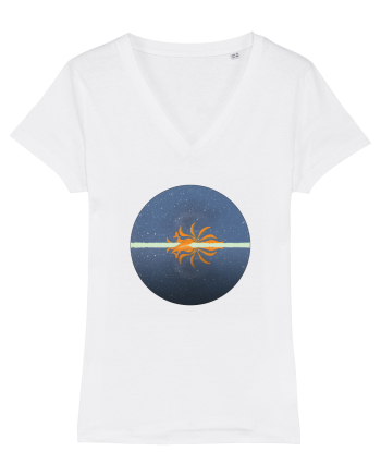 Vulpe in zapada White