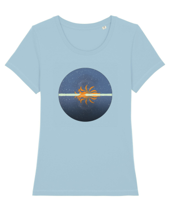 Vulpe in zapada Sky Blue