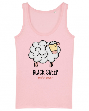 Oaie negră  sub acoperire Cotton Pink