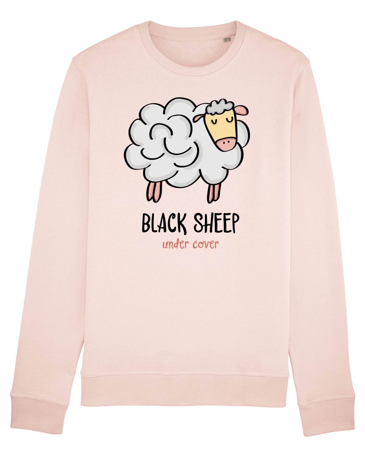 Bluză mânecă lungă Unisex Rise Candy Pink