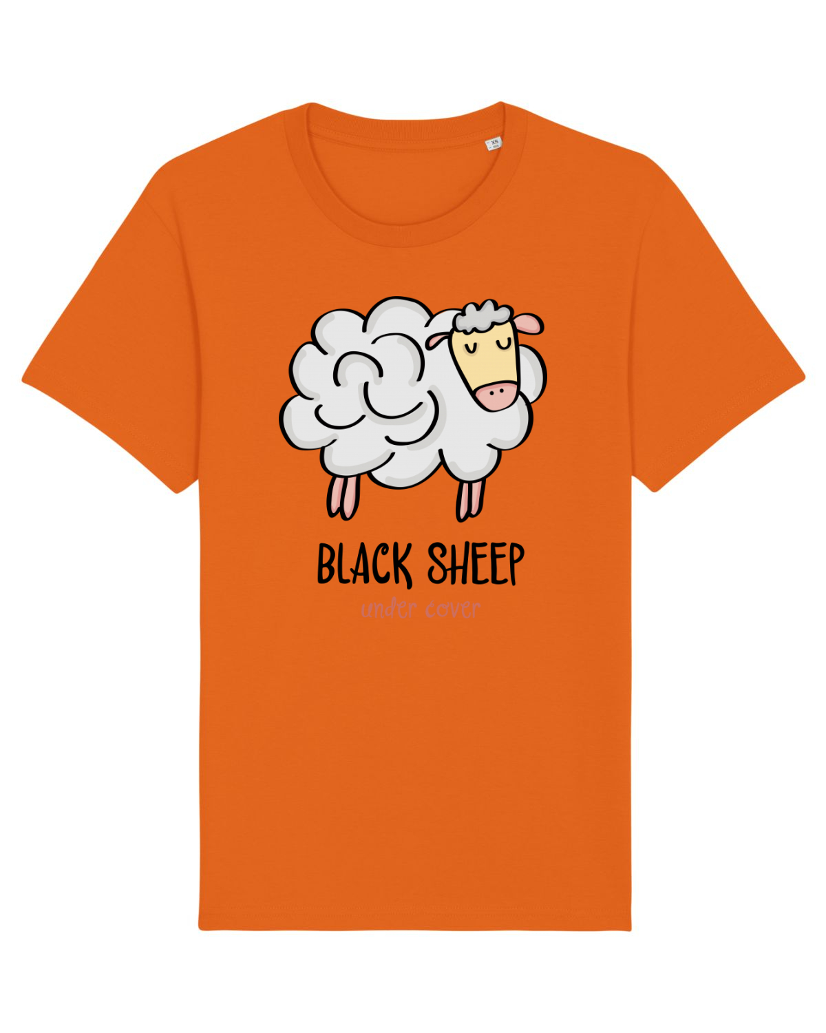 Tricou mânecă scurtă Unisex Rocker Bright Orange