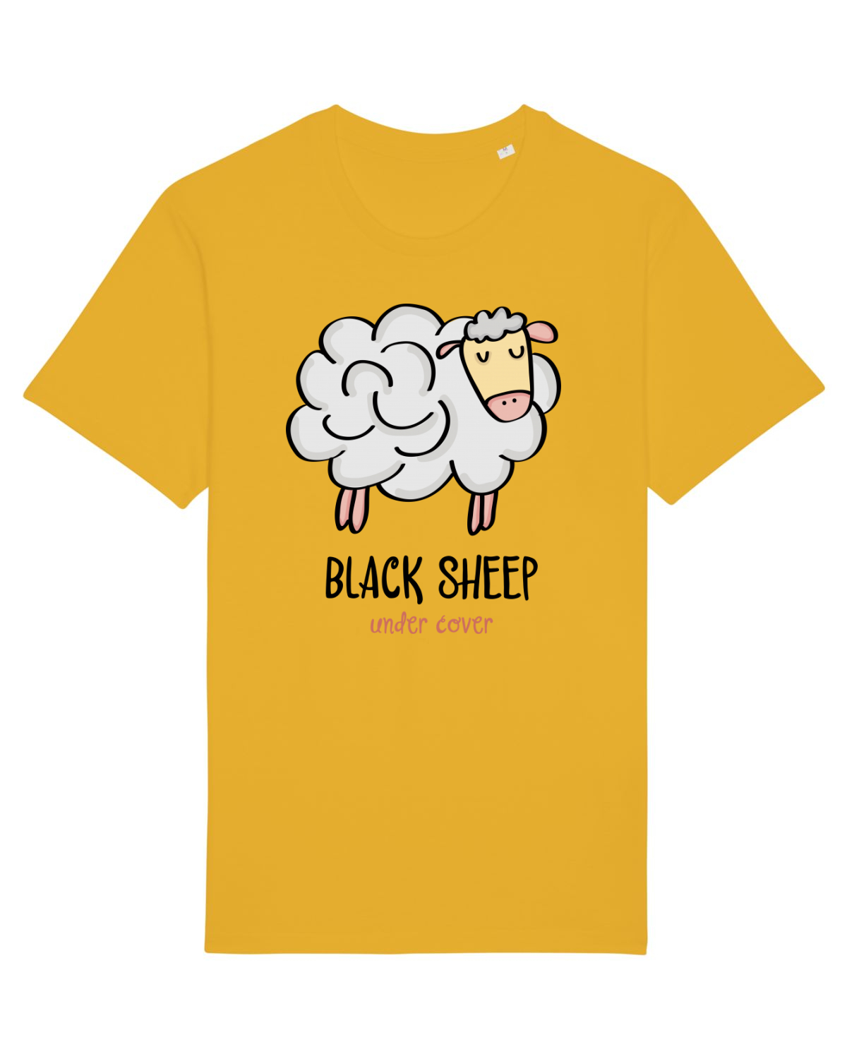 Tricou mânecă scurtă Unisex Rocker Spectra Yellow