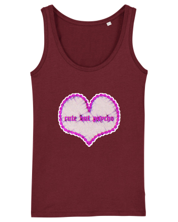 Cute But Psycho Burgundy