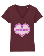 Cute But Psycho Tricou mânecă scurtă guler V Damă Evoker