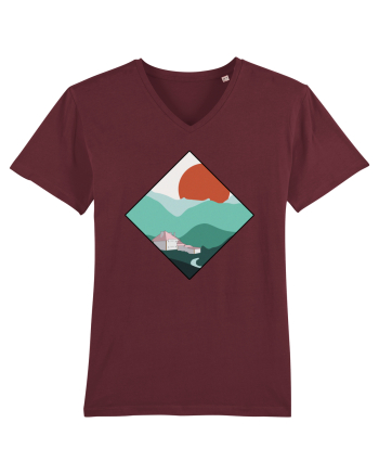 Cabana dintre munti Burgundy