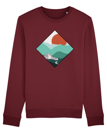 Cabana dintre munti Burgundy