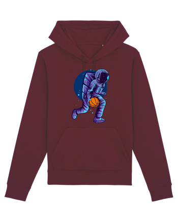 Astronaut can dunk Burgundy
